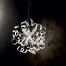 Ideal Lux 101 590 Anbauleuchte 5x40W Wortex Argento | E14