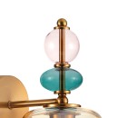 Italux WL-27092A-MC-BRO Wandleuchte Namos E27