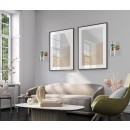 Italux WL-30263-1B-BRO-SG Wandleuchte Busco E27