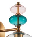 Italux WL-30263-1B-BRO-SG Wandleuchte Busco E27