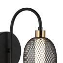 Italux WL-84283-1-BK LED Wandleuchte Marco | 6W LED | 310lm | 3000K