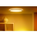 Philips 8720169072657 LED Deckenleuchte Wiz SuperSlim | 32W integrierte LED-Quelle | 3750 lm | 2700-6500K