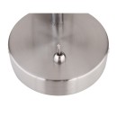 Globo 54025-2 Wandleuchte Willy 1x40W | E27 - Nickel matt, weiß
