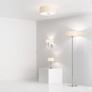 Ideal Lux 087719 Pendelleuchte Holz Bianco 6x60W | E27
