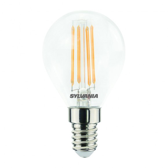 Sylvania 0029502 LED-Glühlampe 1x4,5W | E14 | 470lm | 2700K - klar
