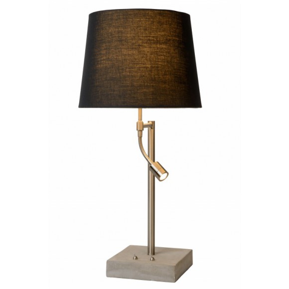 LED Tischlampe Lucide Poss 1x60W/E27 1x3W LED - Leselampe