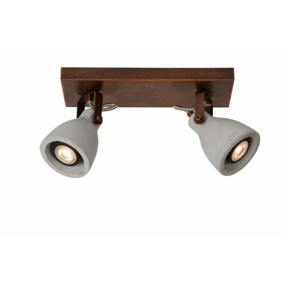 LED Decken- und Spotleuchte Lucide Concri 2x5W GU10 - beeindruckend