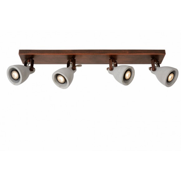 LED Decken- und Spotleuchte Lucide Concri 4x5W GU10 - beeindruckend