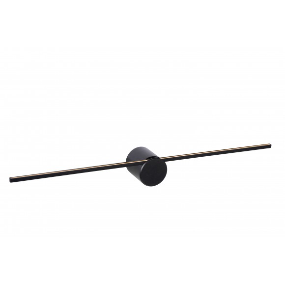 Lucide 12201/60/30 LED Wandleuchte Mizar 1x6w | 2700k | 270lm | IP44 - schwarz