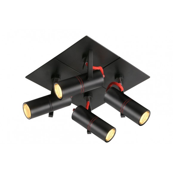 Decken- und Spotleuchte Lucide Titto 4x7W GU10 - Atelier