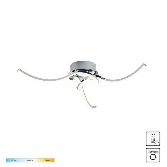 Zuma Line 003064-026619 LED Deckenleuchte FOCUS integrierte LED-Quelle