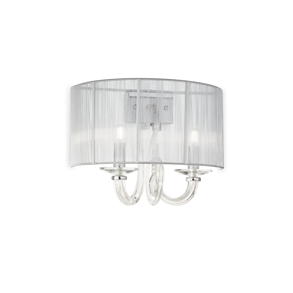 Ideal Lux 208503 Wandleuchte Swan 2x40W|E14