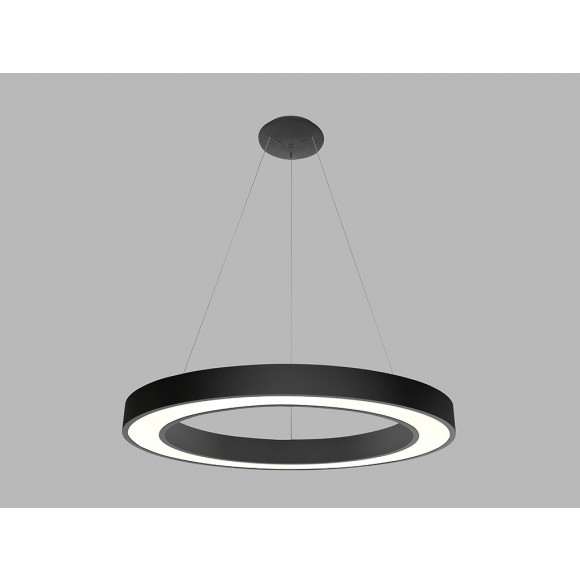 LED2 3270833D LED Pendelleuchte Saturn 80 P-Z 1x80W | 4400lm | 3000K | IP20 - dimmbar schwarz