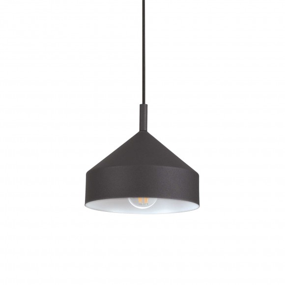 Ideal Lux 281568 Hängende Deckenleuchte Yurta SP1 1x60w | E27 - schwarz