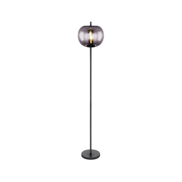 Globo 15345S Stehleuchte Blacky 1x40W | E27 - schwarz, rauch