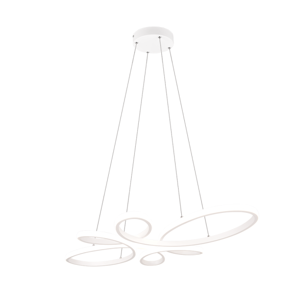 Trio T345619131 LED Pendelleuchte FLY | 32W integrierte LED-Quelle | 3900lm | 4000K