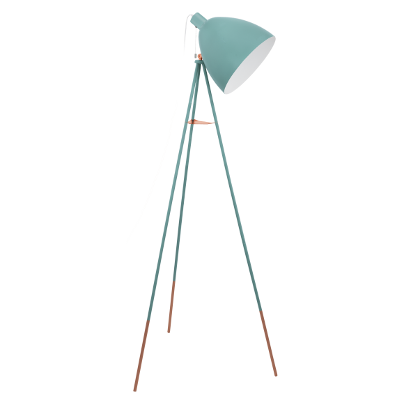 Eglo VINTAGE 49342 Stehlampe DUNDEE Minze 1X60W