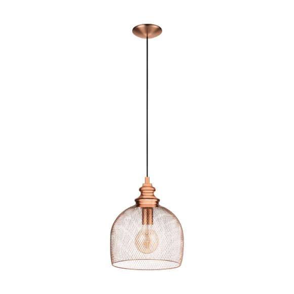 Eglo VINTAGE 49738 Pendelleuchte Straiton Kupfer 1xE27