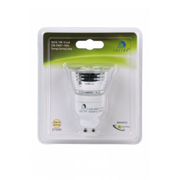 Leuchtmittel Lucide CFL BULB 50444/07/31 1x7W GU10 - Energiesparlampe