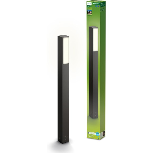 Philips 8720169257450 LED Wegeleuchte Stratosphere | 3,8W integrierte LED-Quelle | 800lm | 2700K