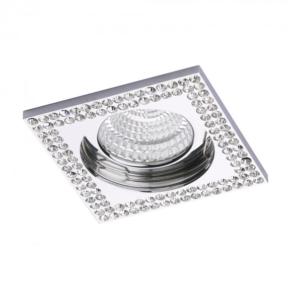 Emithor 71077 Kristall FIX FAMILY Einbauleuchte GU10 / 50W, chrom