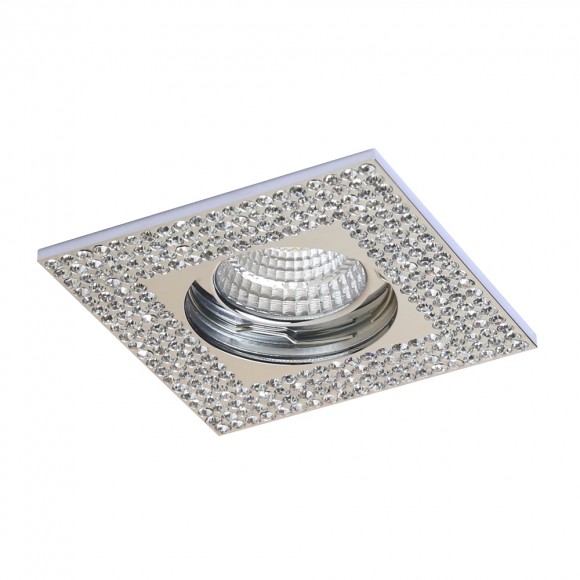 Emithor 71078 Kristall FIX FAMILY Einbauleuchte GU10 / 50W, chrom