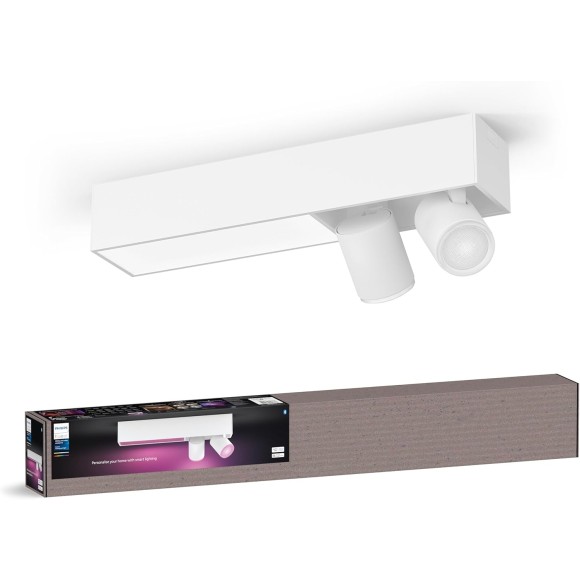 Philips HUE  8720169318373 LED Deckenleuchte Centris  | 2x4,2+11W GU10/LED | 2000-6500K+RGBK