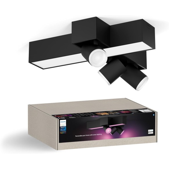Philips HUE  8720169318670 LED Deckenleuchte Centris  | 3x4,2+25W GU10 | 2000-6500K+RGBK