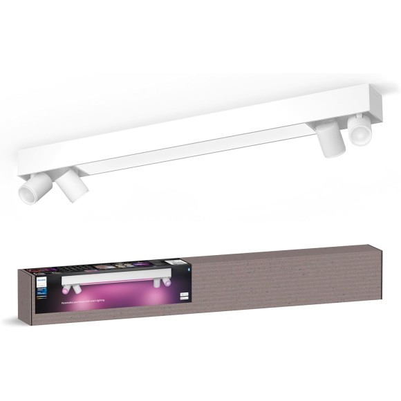 Philips Hue  8720169318618 LED Deckenleuchte Centris  | 4x4,2+40W GU10 | 2000-6500 RGBK