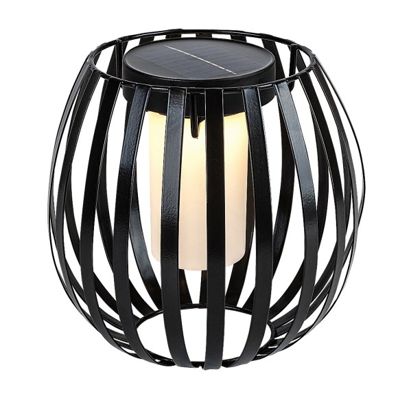 Rabalux 98077167 LED solar Tischlampe für den Außenbereich Savoca  | 1W integrierte LED-Quelle | 5lm | 3000K