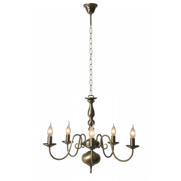 Hängeleuchten - Kronleuchter Lucide Barrocco 78362/05/03 5x40W E14