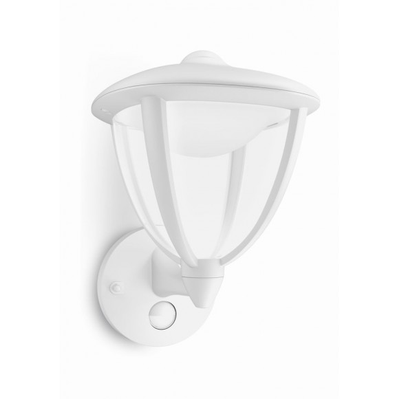 Philips 15479/31/16 LED Außenwandleuchte mit Bewegungssensor Robin 1x4,5W | 2700K | IP44