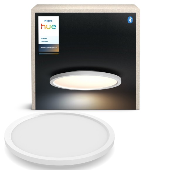 Philips 8720169328938 LED Deckenleuchte Aurelle | 21W integrierte LED-Quelle | 2450lm | 2200-6500K