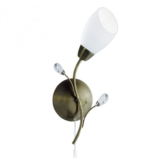 Searchlight 2761-1AB Gardenia Wandleuchte 1xE14