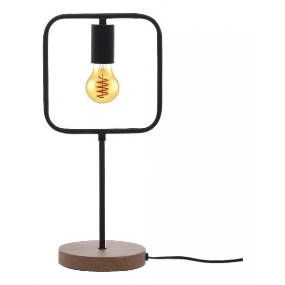 Rabalux 3219 Tischleuchte Rufin 1x40W | E27 - schwarz, Holz