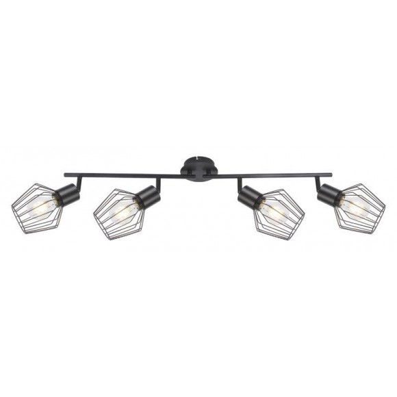 Rabalux 3537 Spotleuchte Belano 4x40w | E27 - schwarz