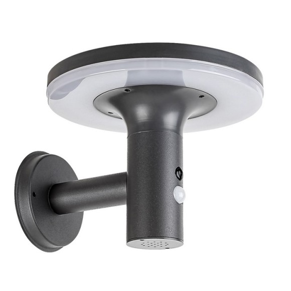 Rabalux 98077017 LED solar Außenwandleuchte Alaska | 10W integrierte LED-Quelle | 250lm | 4000K