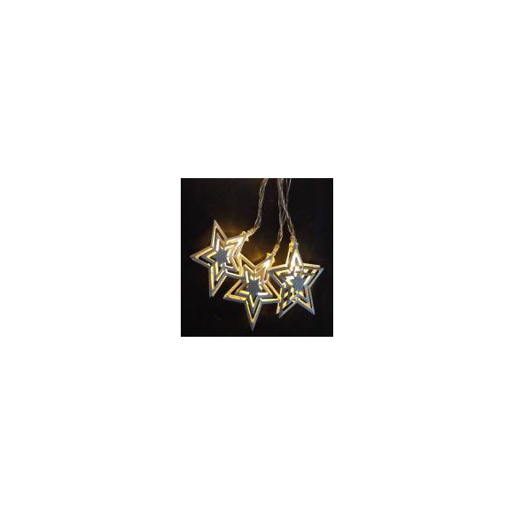 LED-Lichterkette mit Sternchen 33800
