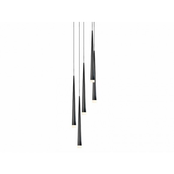 Azzardo AZ0119 Pendelleuchte Stylo 5 5x40W | G9 | IP20- schwarz