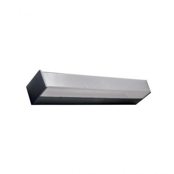 Azzardo AZ2616 LED Wandleuchte Peter 90 1x18W | 1255lm | 3000K | IP44 - schwarz, matt