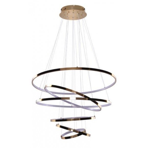 Azzardo AZ2921 LED Deckenleuchte Wheel 6x140W | 8400lm | IP20 - gold