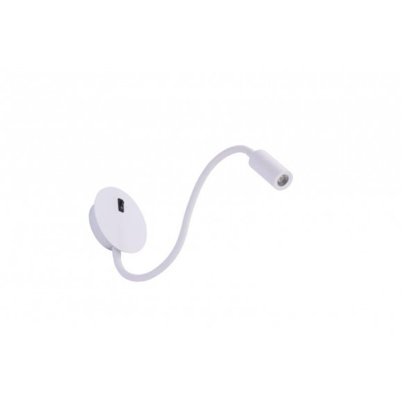 Azzardo AZ2944 LED Wandleuchte Nogat 1x3W | 250LM | 3000K | IP20 - einstellbar, weiß