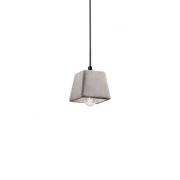 Ideal Lux Hängeleuchte Oil-7 SP1 1x60W E27 - Zement Überraschung
