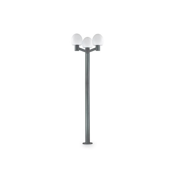 Ideal Lux 136110 Außenleuchte Concerto 3x60W | E27 | IP44 - schwarz
