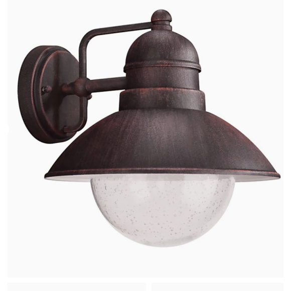 Philips Massive 17480/86 / PN Außenwandleuchte Damaskus 1x60w | E27 | IP44 - Ersetzt 17237/86/10