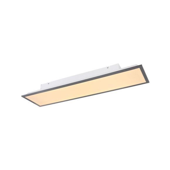 Globo 41744-24 LED Deckenleuchte Doro 2500lm | 1350lm | 3000-6000K - dimmbar, Fernbedienung, Nachtmodus, Memoryfunktion, weiß, opal