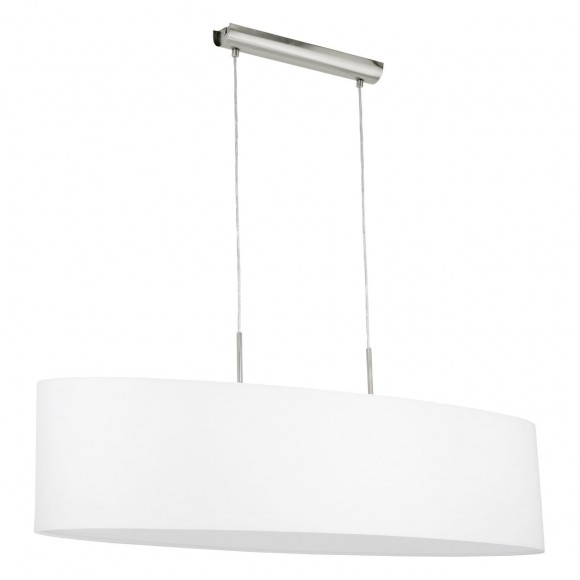 Eglo 31584 Paster Textilien Hängeleuchte 2x60W weiß