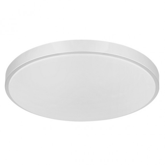 Globo 41586-18 LED Deckenleuchte Sonny 1x18W | 1300lm | 2700-6500K - Fernbedienung, dimmbar, Nachtmodus, Memory-Funktion, weiß, silber, opal