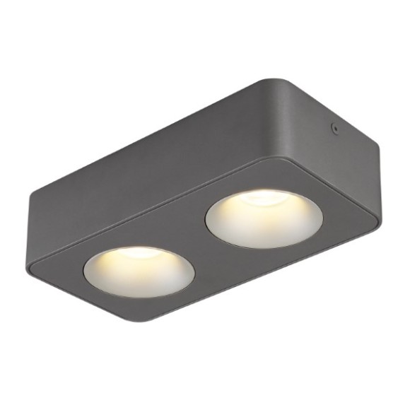Globo 43100-2 LED Spot-Deckenleuchte HANGARAU | 11W integrierte LED-Quelle | 600lm | 3000K
