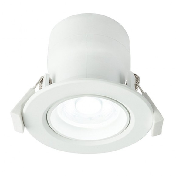 Globo 12393-9D LED Deckenleuchte Polly 1x9W | 720lm | 3000K - weiß